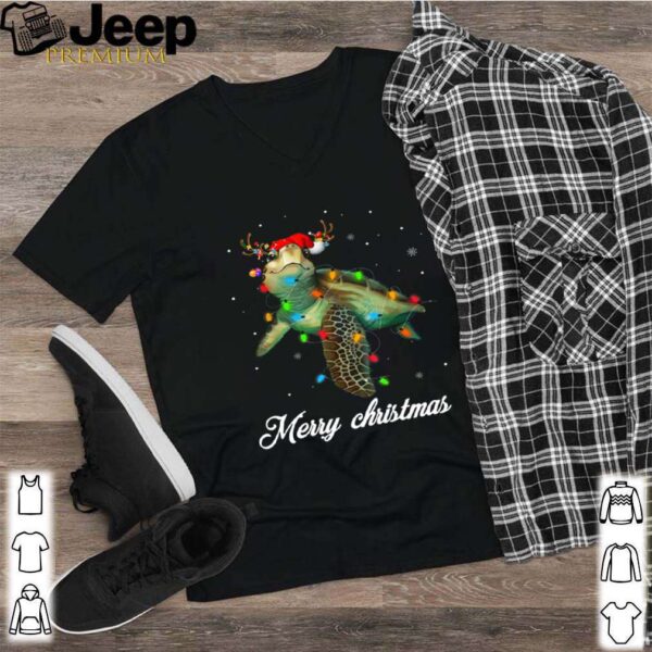 Turtle Light Merry Christmas hoodie, sweater, longsleeve, shirt v-neck, t-shirt