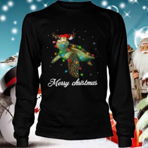 Turtle Light Merry Christmas shirt 4 hoodie, sweater, longsleeve, v-neck t-shirt