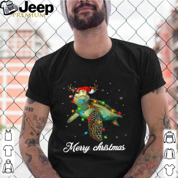 Turtle Light Merry Christmas hoodie, sweater, longsleeve, shirt v-neck, t-shirt