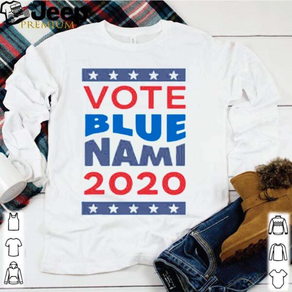 Vote Blue Nami Blue shirt