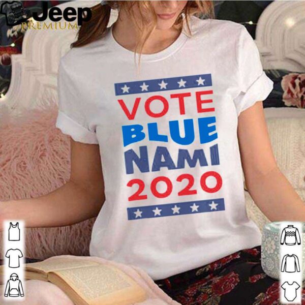 Vote Blue Nami Blue shirt