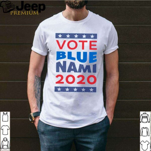Vote Blue Nami Blue shirt
