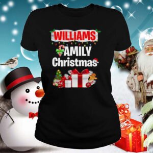 Williams family gift merry christmas 2020 shirt