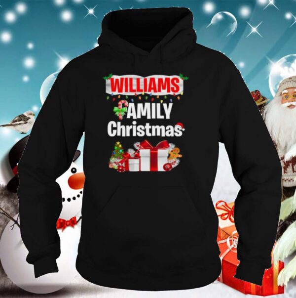 Williams family gift merry christmas 2020 shirt