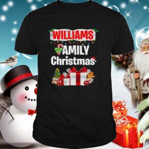 Williams family gift merry christmas 2020 shirt