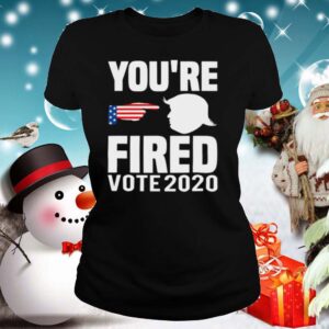 Youre fired vote 2020 trump remove stubborn orange stains shirt