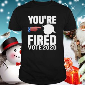 Youre fired vote 2020 trump remove stubborn orange stains shirt