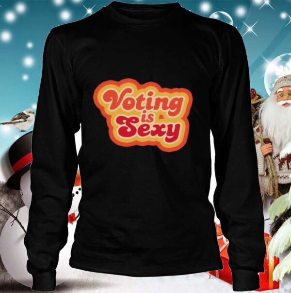 Zach Braff Voting Is Sexy Red shirt