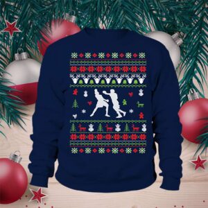 boxing ugly christmas sweater