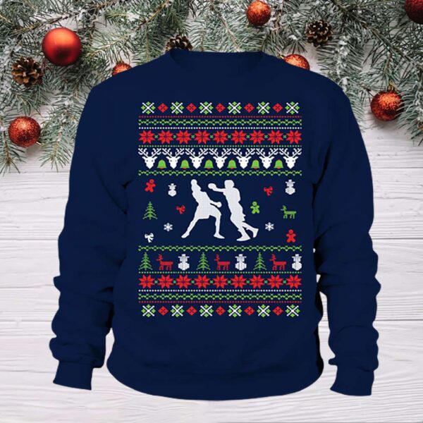 boxing ugly christmas sweater