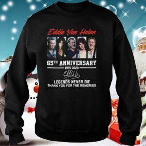 ddie Van Halen 65th Anniversary 1955 2020 Legends Never Die Signature hoodie, sweater, longsleeve, shirt v-neck, t-shirt 1 1