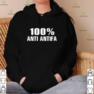100% anti antifa shirt