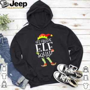 1St Grade Elf Squad Funny Elementary Teacher shirt