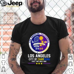 2020 Los Angeles city of champions first time since 1988 shirt
