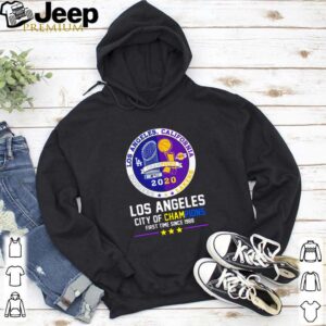 2020 Los Angeles city of champions first time since 1988 shirt