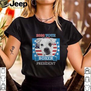 2020 Vote Boxer For President Dog American Flag