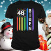 46 Biden American Flag LGBT Gay Pride Rainbow hoodie, sweater, longsleeve, shirt v-neck, t-shirt