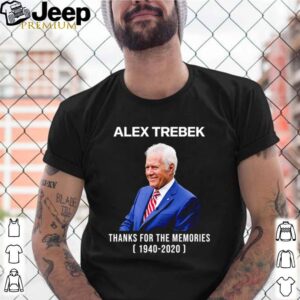 Alex Trebek 1940 2020 thanks for the memories youth shirt