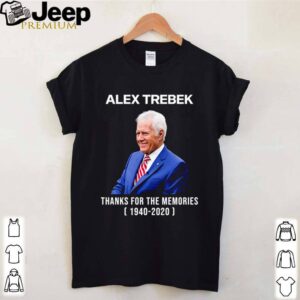 Alex Trebek 1940 2020 thanks for the memories youth shirt