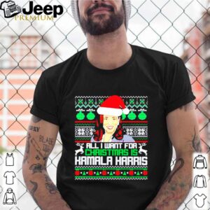 All I want for Christmas is Kamala Harris Santa shirt