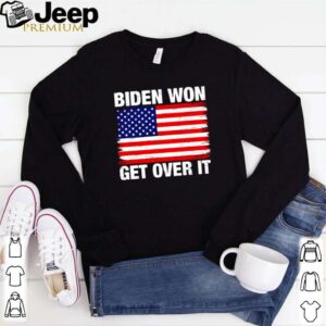 American flag Biden won get over it