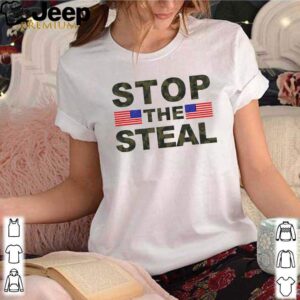 American flag stop the steal shirt