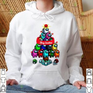 Among Game Us Christmas Shirt, Merry Sus-mas, Santa Seems Sus, Crewmate Or Impostor Shirt