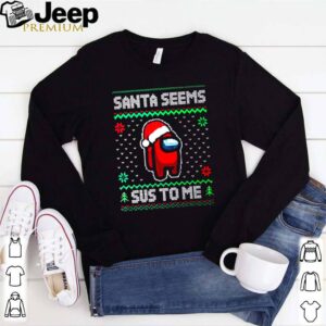 Among us Santa seems sus to me ugly Christmas