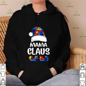Autism Mama Claus shirt