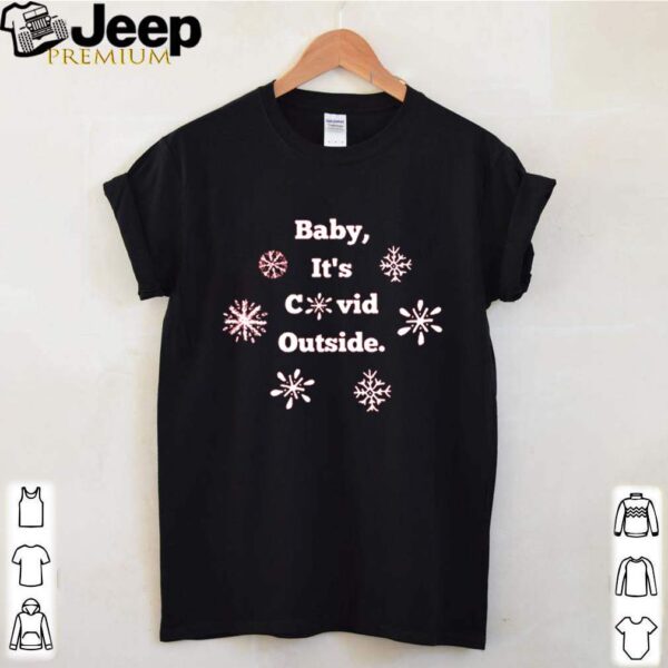Baby its COVID outside Christmas Nessa Jenkins Oh Oh Oh merry Christmas shirt