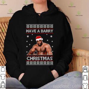 Barry Wood have a barry Christmas shirt