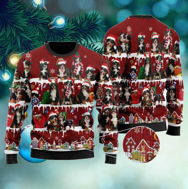 Bearded Collie Ugly Christmas Sweater For Bearded Collie Lovers On National Ugly Sweater Day And Christmas Time