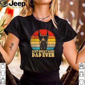 Best Great Dane dad ever vintage shirt