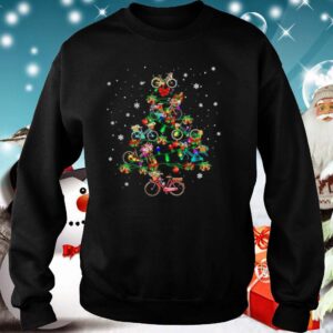 Bicycle light Christmas tree