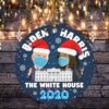 Biden Harris In The White House Joe Biden For President Anti Trump 2020 Flat Holiday Circle Ornament Keepsake