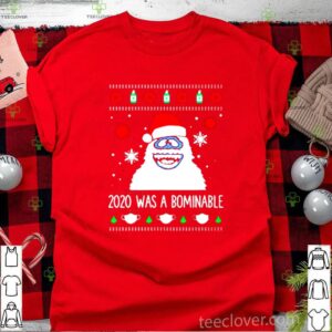 Bigfoot Santa 2020 was a Bominable Christmas shirt