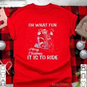 Biker Santa Motorcycle Fan Merry Christmas shirt