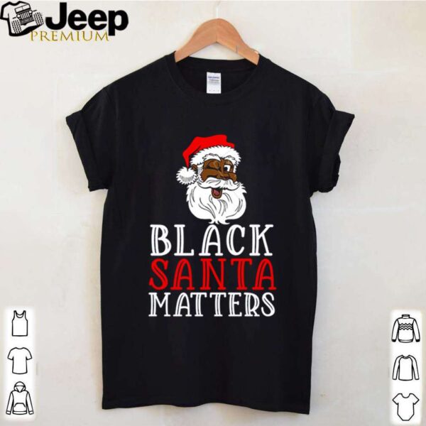 Black Santa matters shirt