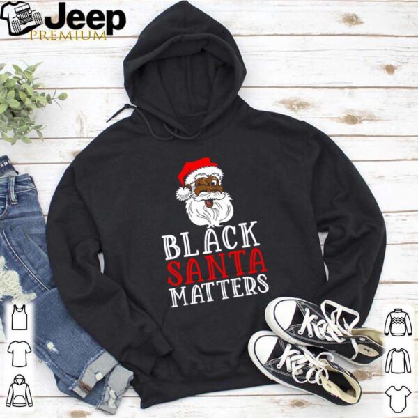 Black Santa matters shirt