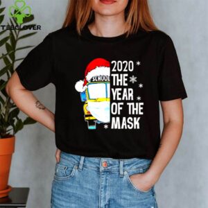 Bus School 2020 the year of the mask Christmas shirt