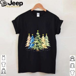 Camo Print Christmas Trees With Camouflage Print shirt