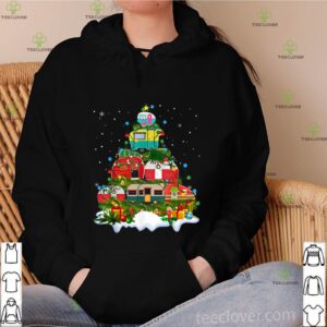 Camping Christmas Tree shirt