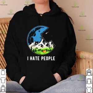 Camping I hate people shirt
