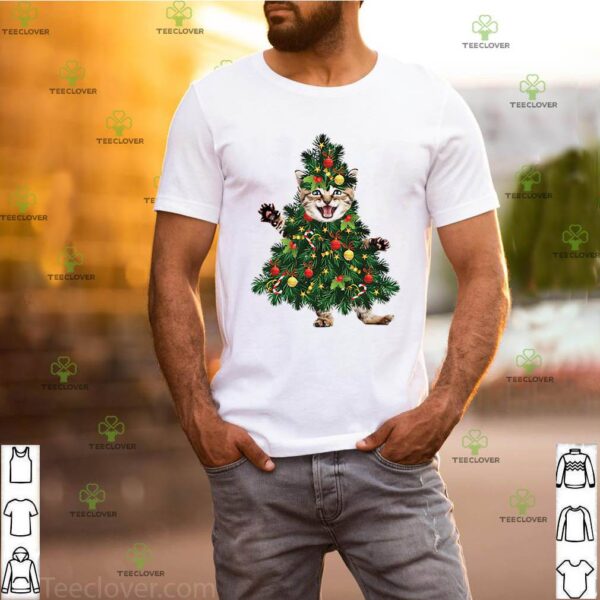 Cat Christmas Tree shirt
