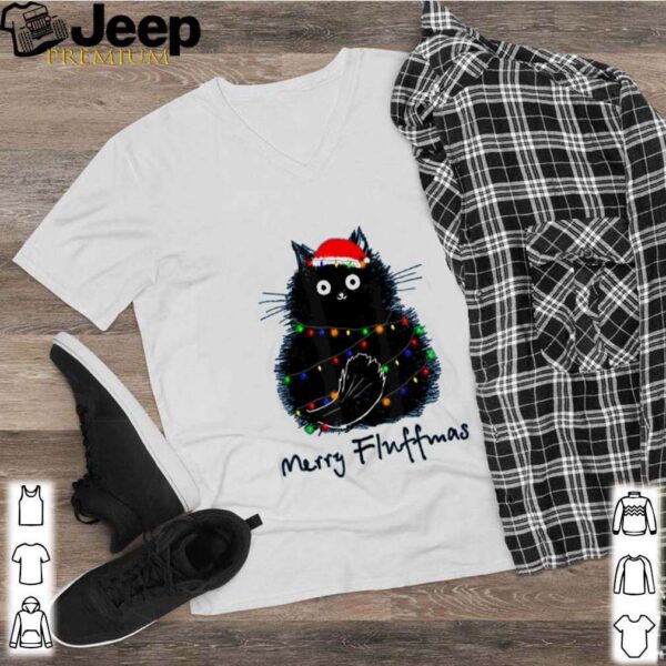 Cat Merry Fluffmas Funny Gift For Christmas hoodie, sweater, longsleeve, shirt v-neck, t-shirt