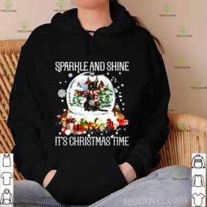 Cat Sparkle And Shine It’s Christmas Time shirt