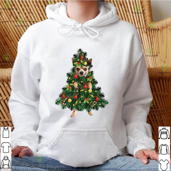 Chihuahua Tree Christmas hoodie, sweater, longsleeve, shirt v-neck, t-shirt