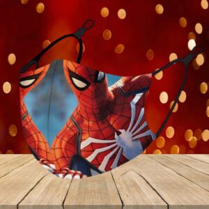 Children Kids Face Mask Cover Toddler Boys Face Mask 3 Layer Spiderman Breathable Washable