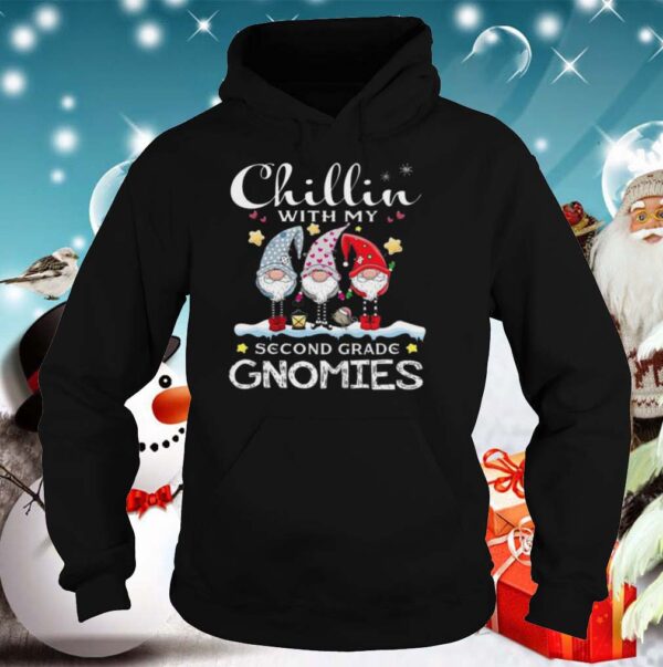 Chillin With My Kindergarten Gnomies Teacher Christmas shirt