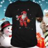 Christmas Basketball Pajamas Santa Claus Slam Dunk